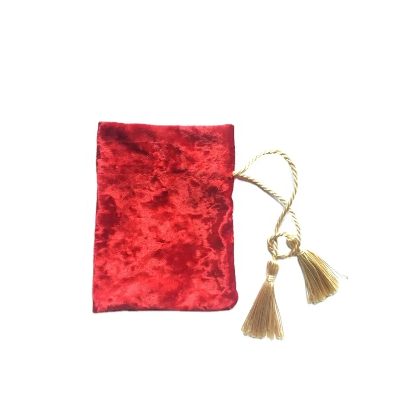 Многоцветная бархатная сумка для карт Таро