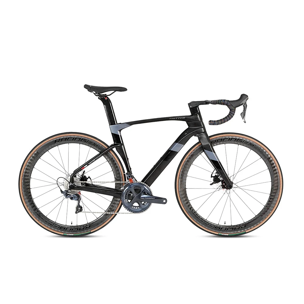 New ultra-light full carbon fiber frame wheel set UT/R8000 road bike racing 700C road bike