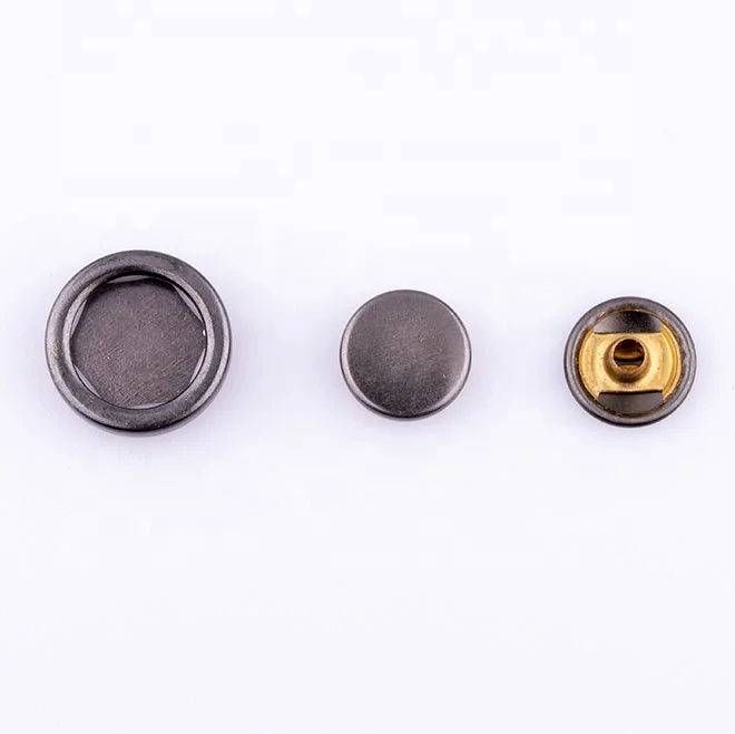 Press Snaps Fastener Custom Flat Cap Snap Button Charms 18mm Buttons Metal Zinc Alloy Round Nickel-free Eco-friendly Flatback