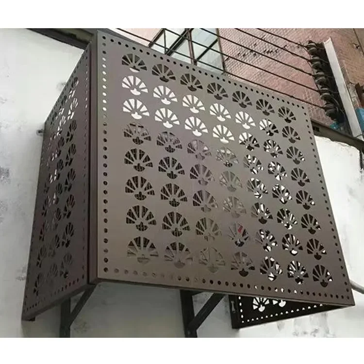 Made In China Easy To Install Outdoor Split Aluminum Air Conditioner Rain Cover