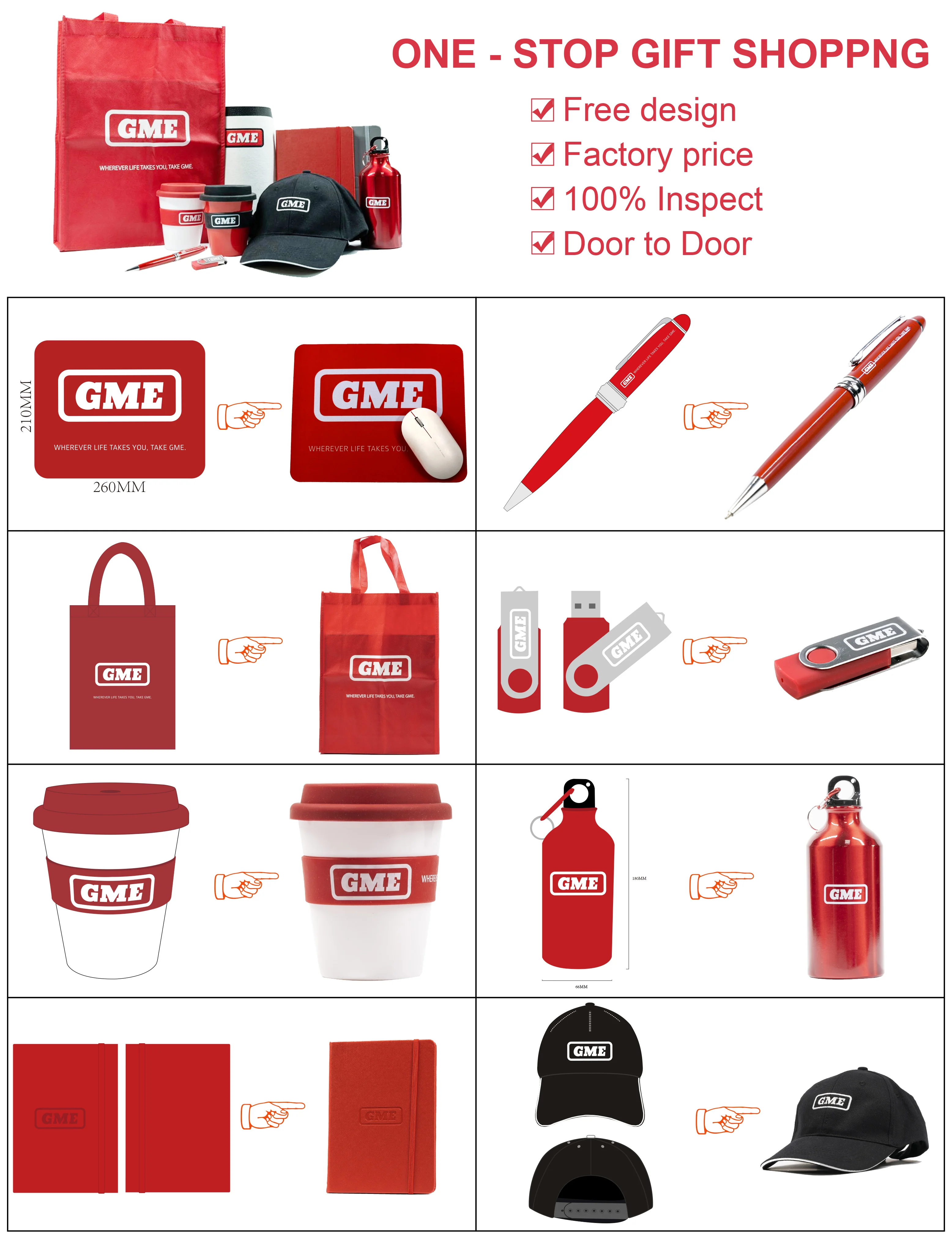 Business promotional gifts luxury corporate souvenir gift ideas for clients with logo printing