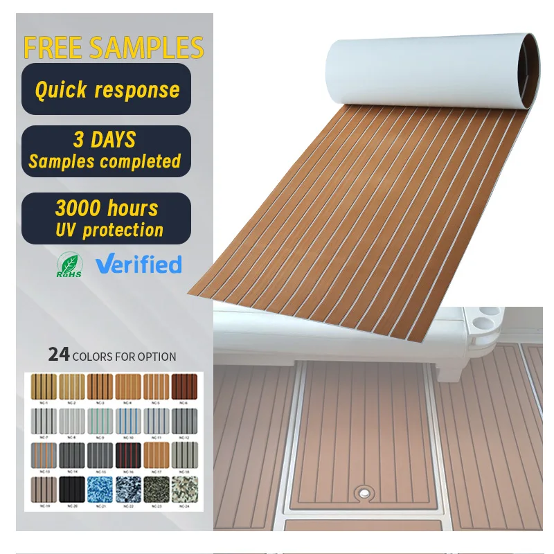Melors Wholesale Boat Decking Material Marine EVA Foam Anti Skid Sheet for Boat Flooring