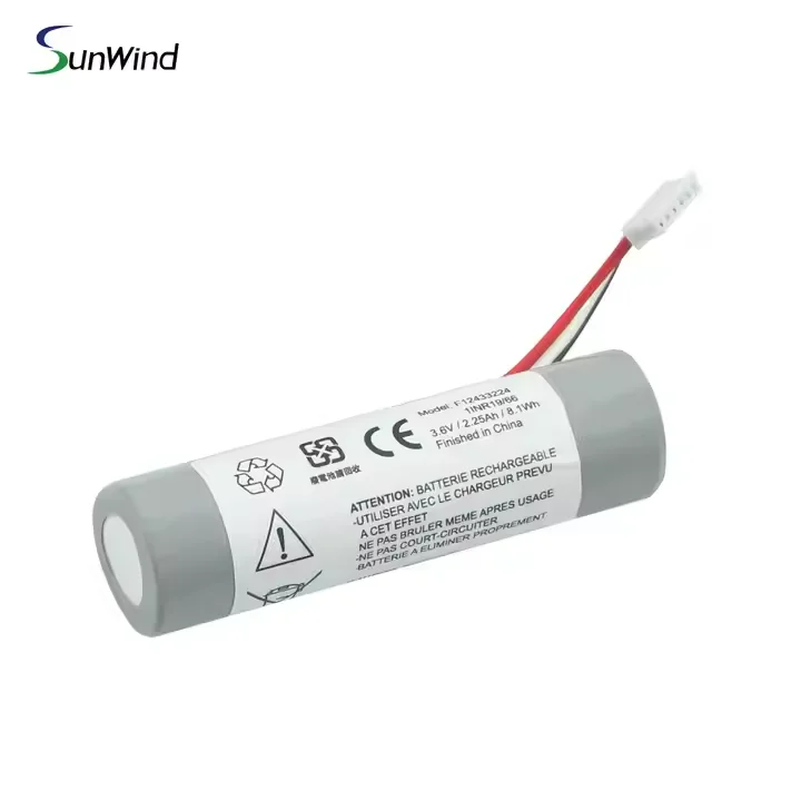 3.6V 2250 mAh Payment Terminal Battery Move2600 18650 Lithium Battery for Ingenico Move 2600 F12433224 SWLPB POS Terminal