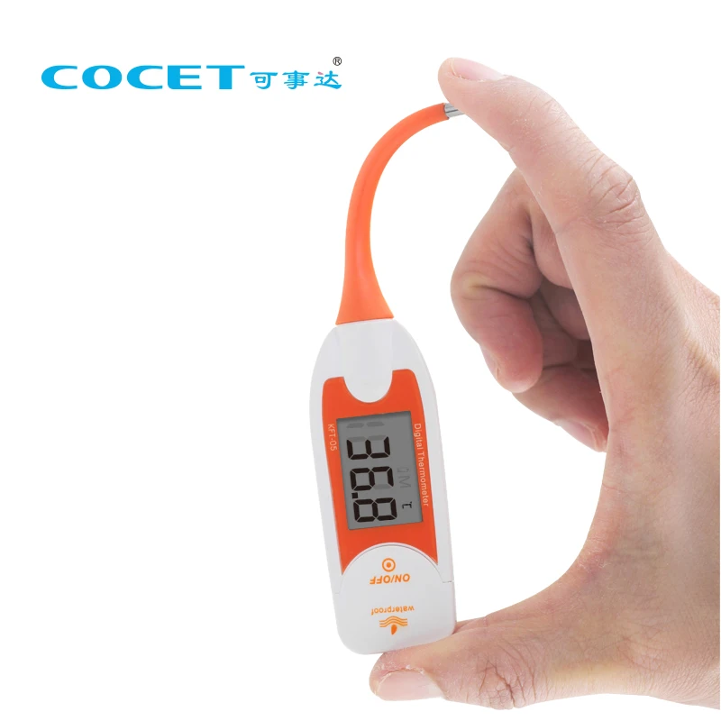 KFT-05 Digital LCD Thermometer Clinical Flexible Tip Digital Thermometer for Baby Fever Temperature Measuring