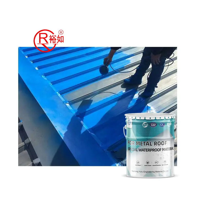 Yu Ru Waterproofing Materials Waterproof Roof Coating Paint Acrylic Waterproof Coating