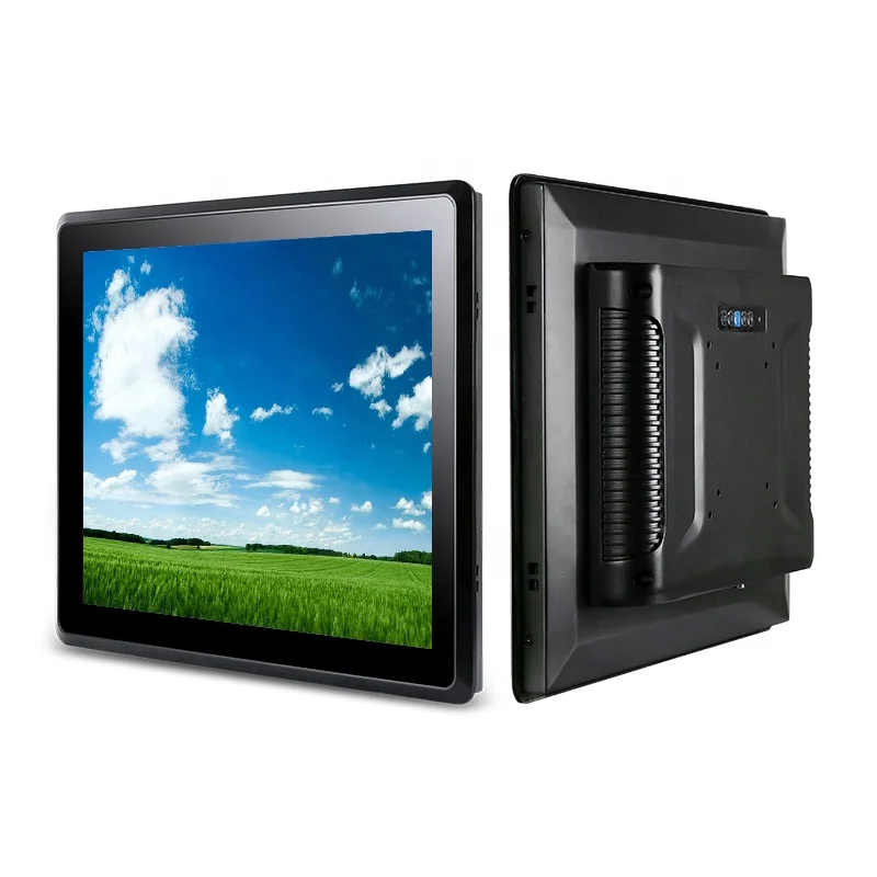 CTFLY алюминиевый сплав полный плоский 19 дюймовый ЖК-дисплей с сенсорным экраном монитор для настенного крепления висячая Встро