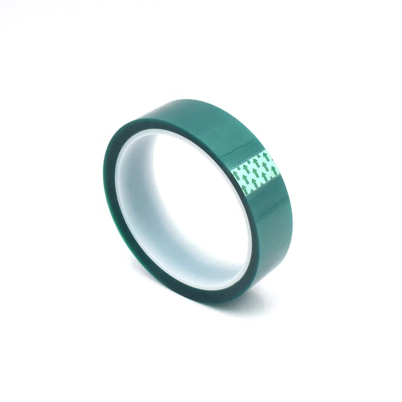 50*0.05mm*66M Polyester Film PET tape green color high temperature tape be uesd in wring harness in transformers and motors 3m5#