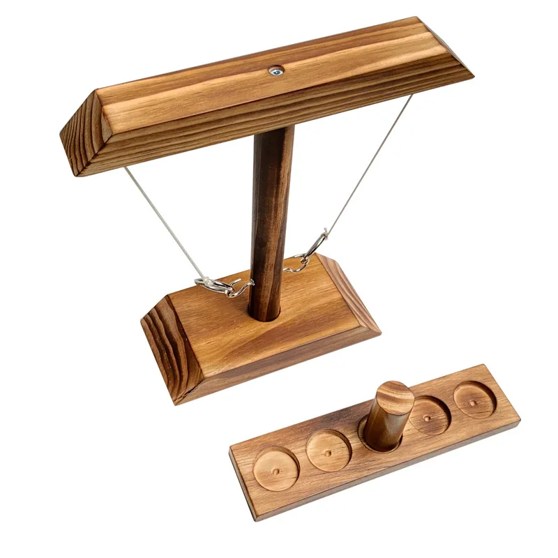 
Amazon Hot sell Ring Toss with shot ladder bundle Drinking Game ring toss game 