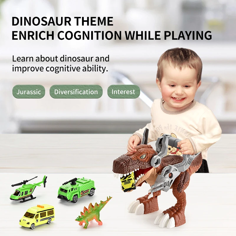 Независимые сборные игрушки динозавров игрушечные модели для