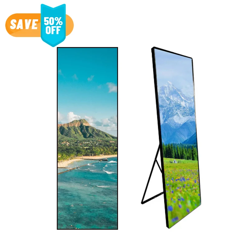 22' Android Digital Signage Portable Digital Signage Player Pantalla Led Publicitaria