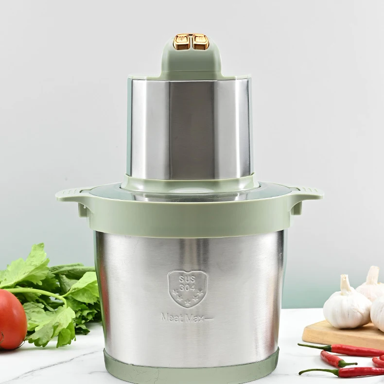 Factory Direct Sale Handheld Meat Chopper Machine Multifunction Food Mixer 6L Vegetable Food Meat Chopper Electric Meat Grinder