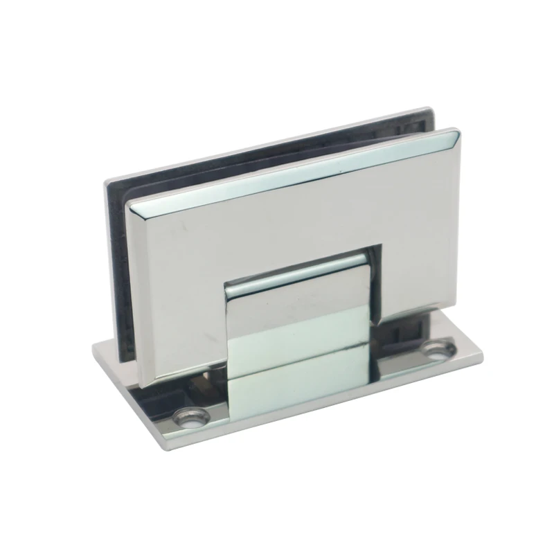 Hot Sale New 90 Degree hydraulic brass door hinges invisible stainless steel glass door pivot shower glass door hinge