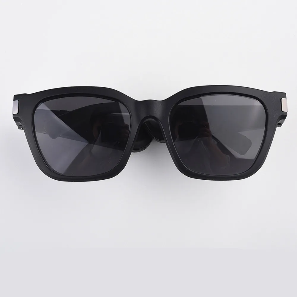 BT 5,0 Поляризованные, Bluetooth аудио солнцезащитные очки, черная оправа TR90 безопасность UV400, очки с защитой от синих линз