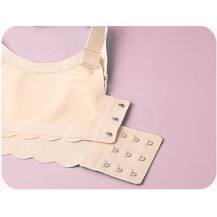 Hot Sale Quick Delivery Breastfeeding Bra Widen Shoulder Strap Wireless Pregnancy Nursing Bra