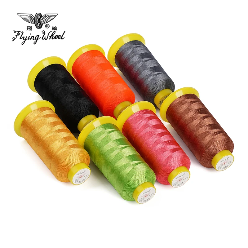 High Quality 4000 Meters Polyester Embroidery Thread Tex27 Ticket120 120D/2 Sewing Thread 100% Polyester Thread