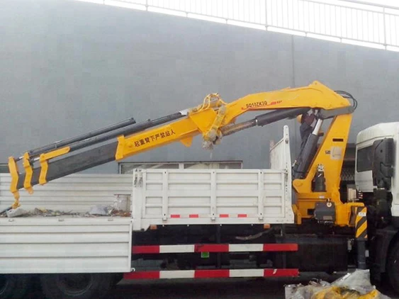 Free Shipping Chinese Top Brand Small Mobile Crane Truck Mounted Crane Manipulator Truck SQ4ZK3Q
