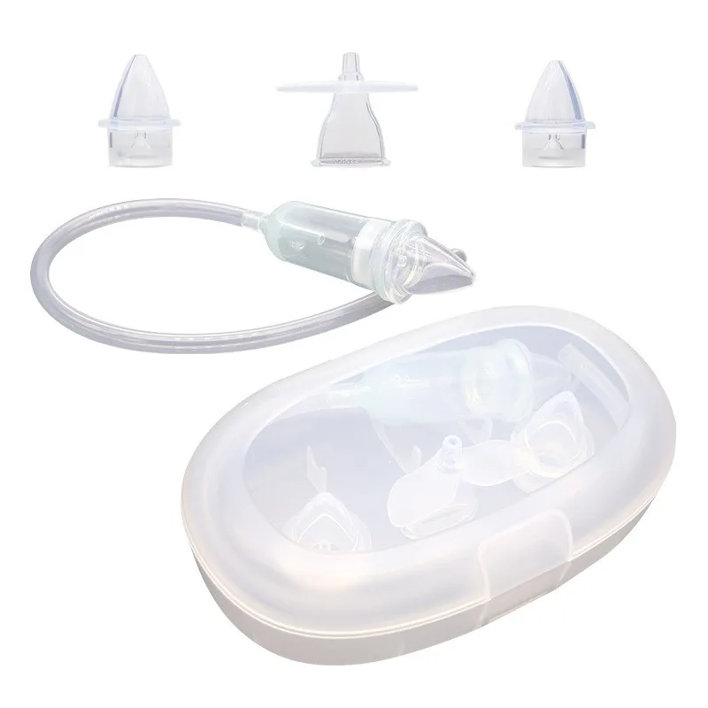 Baby Care Nose Clean Nasal Aspirator With Filters Infant Preventing Backflow for baby