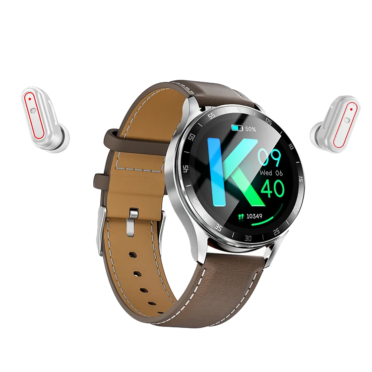 2 In 1 Headset Smartwatch Ip67 Sports Business Smart Watches With Earbuds Earphone X10 Tws Smart Watch