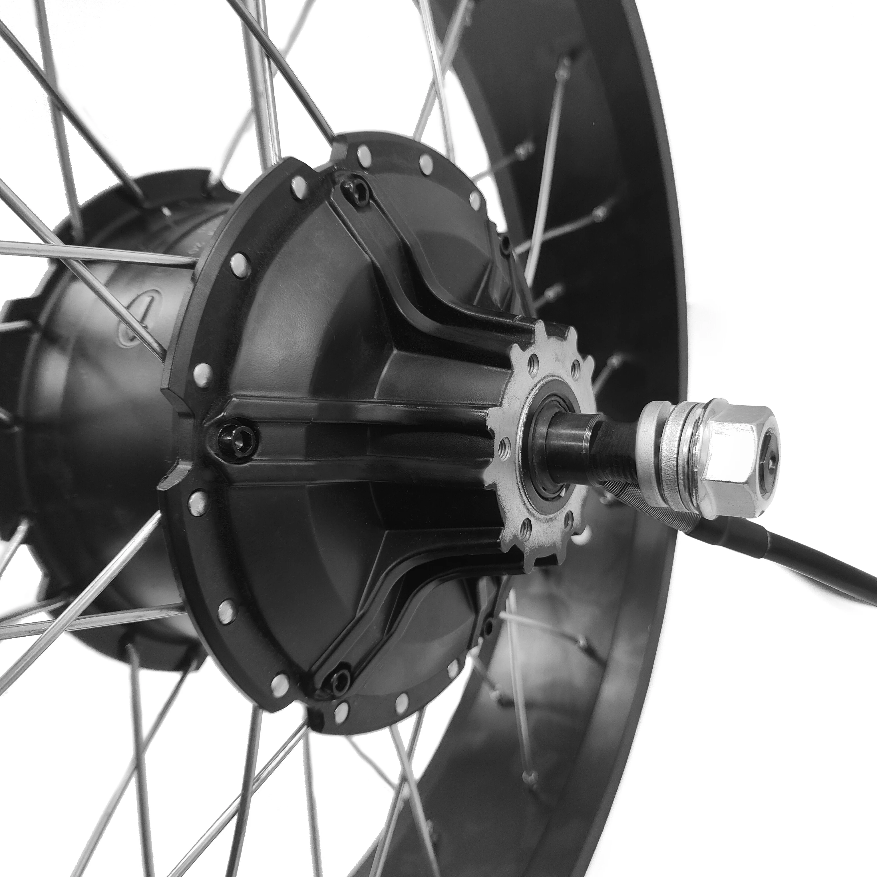 ebike hosh 36V 48V 60V 350W 500W 1000W  Brushless Gear Hub Motor with Wheel for  e-bike electric bicycle