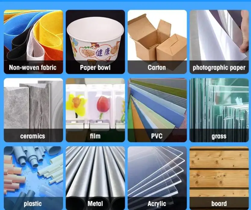 GP2100 Industrial high speed full color label inject printer with Conveyor Belt Digital Printing Machine