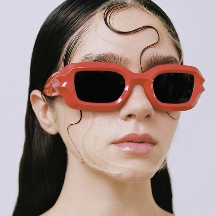 LBAshades 118 солнцезащитные очки в стиле хип-хоп необычные индивидуальные 2022 Новые