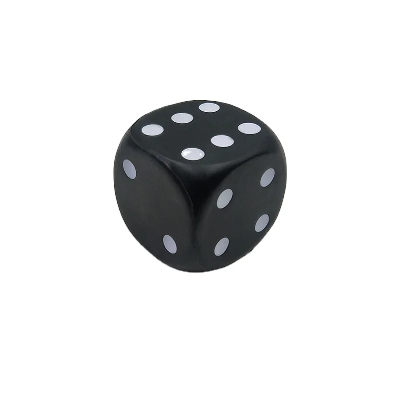 Hot Sale Customized logo squishy dice toy Cube  Toys Stress ball for kids and pets
