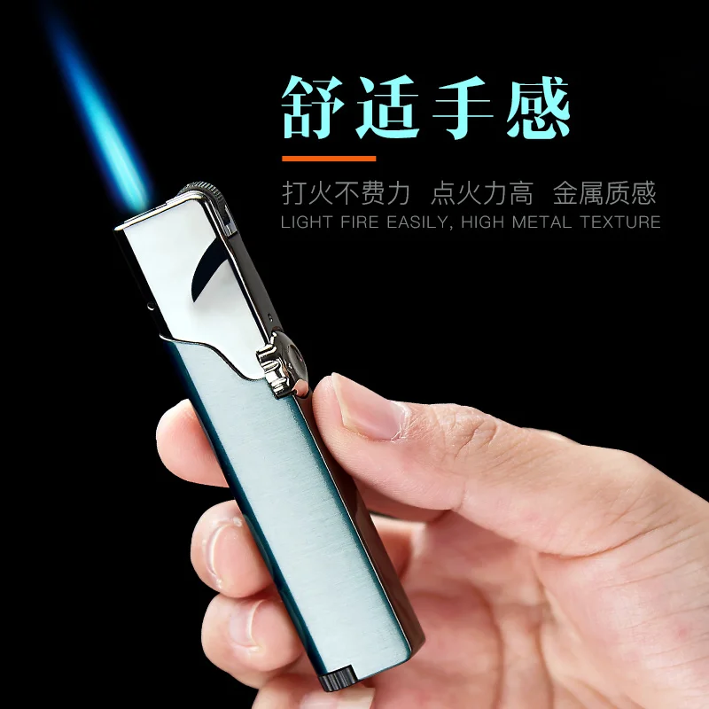 Hot selling windphoof jet flame refillable gas lighters promotion cigar lighter