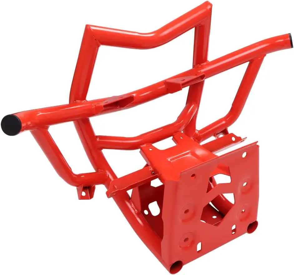 UTV 4x4 Front Bumper with Red Powder Coating Fit for Can Am Maverick X3 Max Turbo 2017-2022