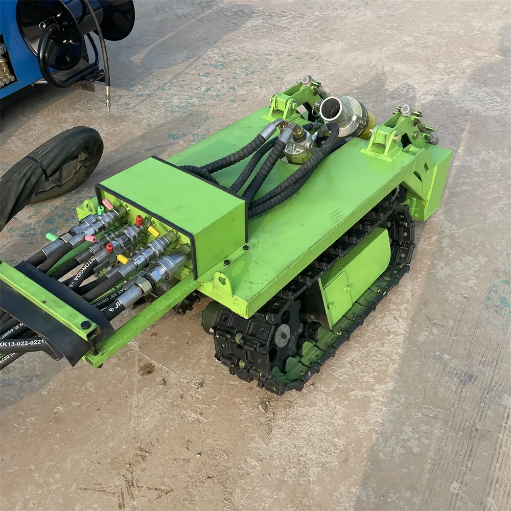 Automatic Machine Robot Underwater Dredging Robot Rubber Track Pipe Silt Cleaning Dredging robot
