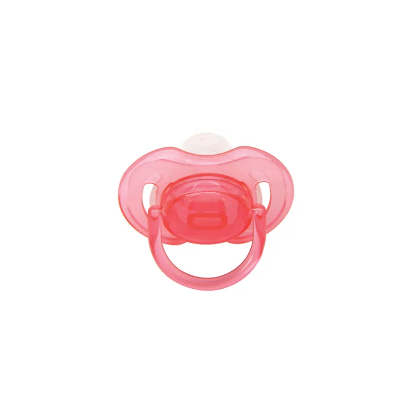 Factory Custom Colorful Novel Transparent BPA Free Silicone Baby Appease Pacifier
