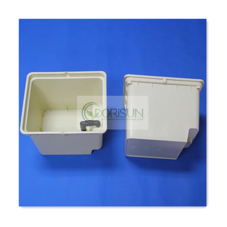 Food Grade PVC Greenhouse Strawberry Grow Dutch Bucket Hydroponics Growing Melon For Agricultural