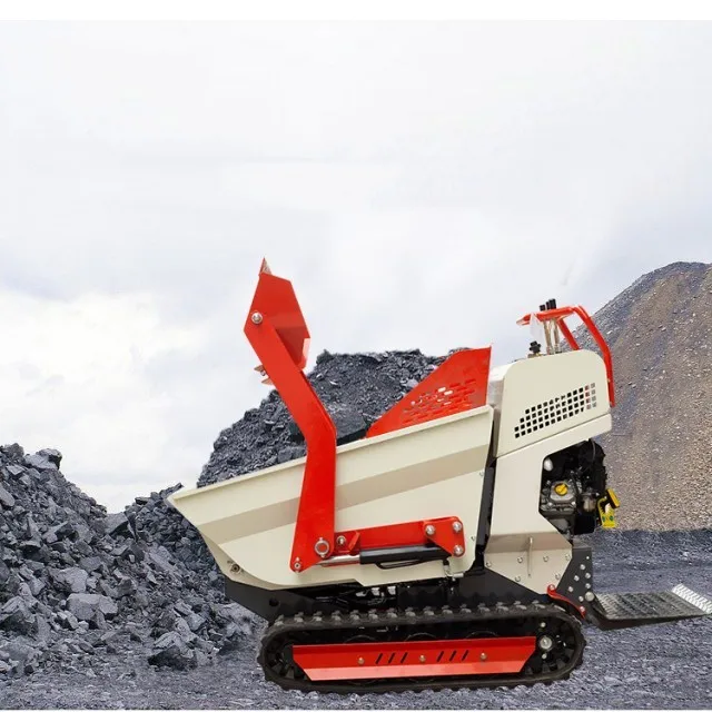 Factory outlet Crawler Dumper Truck Suitable for Garden Tracked Dumpers Agricultural Self Loading Hydraulic MINI Dump Truck