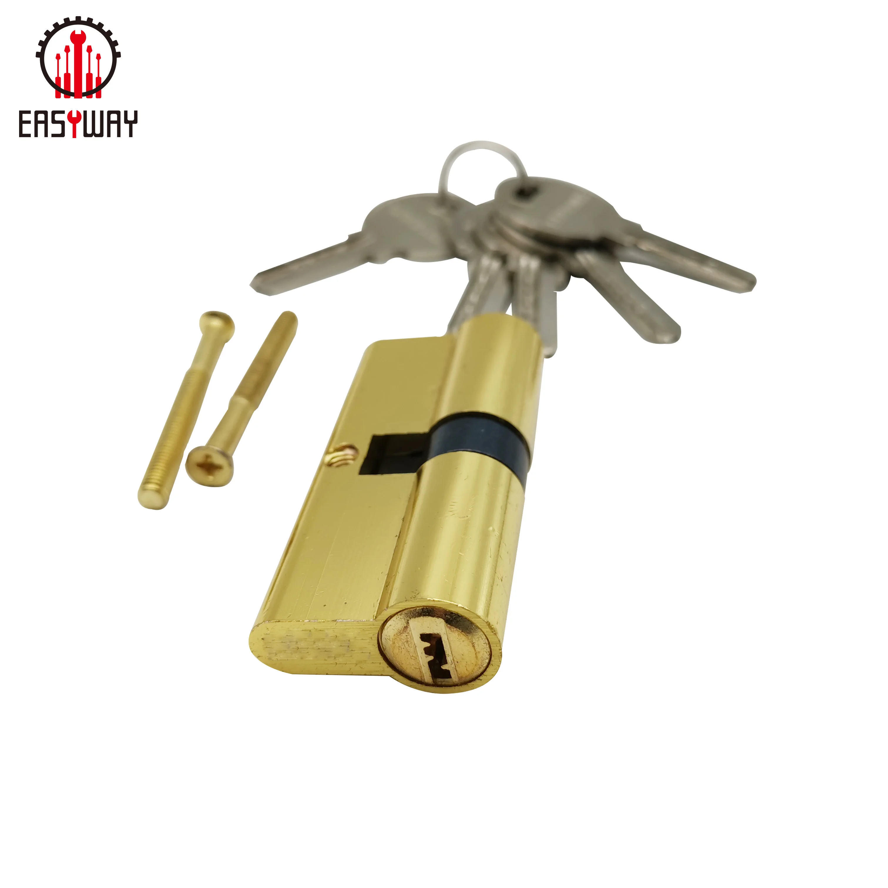 High Performance Customized Zinc Alloy Master Key Lock With Household Keys Double Openock Cylinder