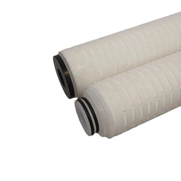 0.65 micron nylon pleated filter mesh cartridge for medical and food and beverage industry
