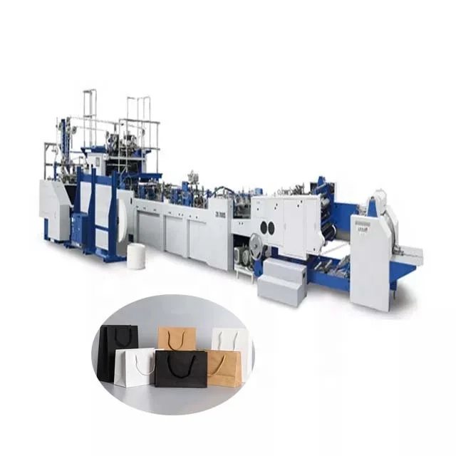 Automatic Sheet Feeding Shopping Bag Paper Bag Making Machine