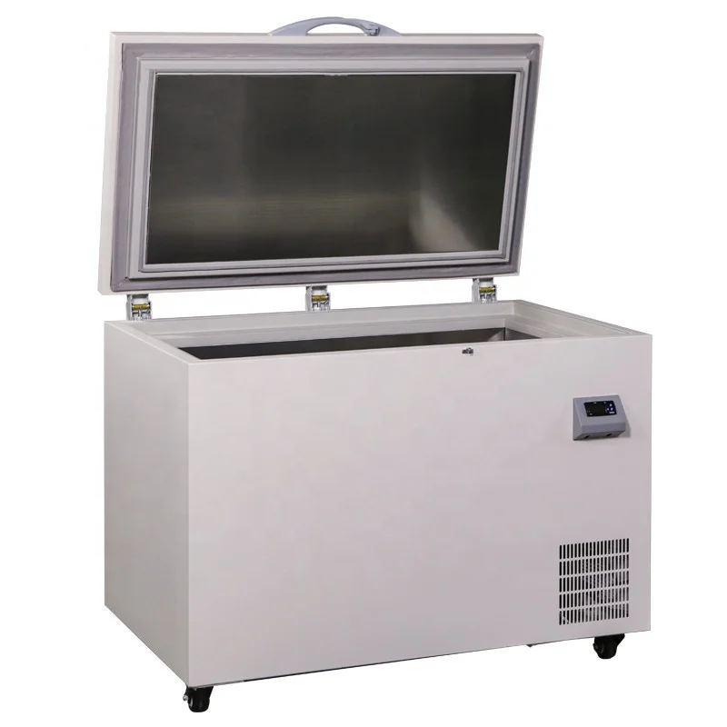 ETL approved -60 220L ultra low temp lab chest freezer