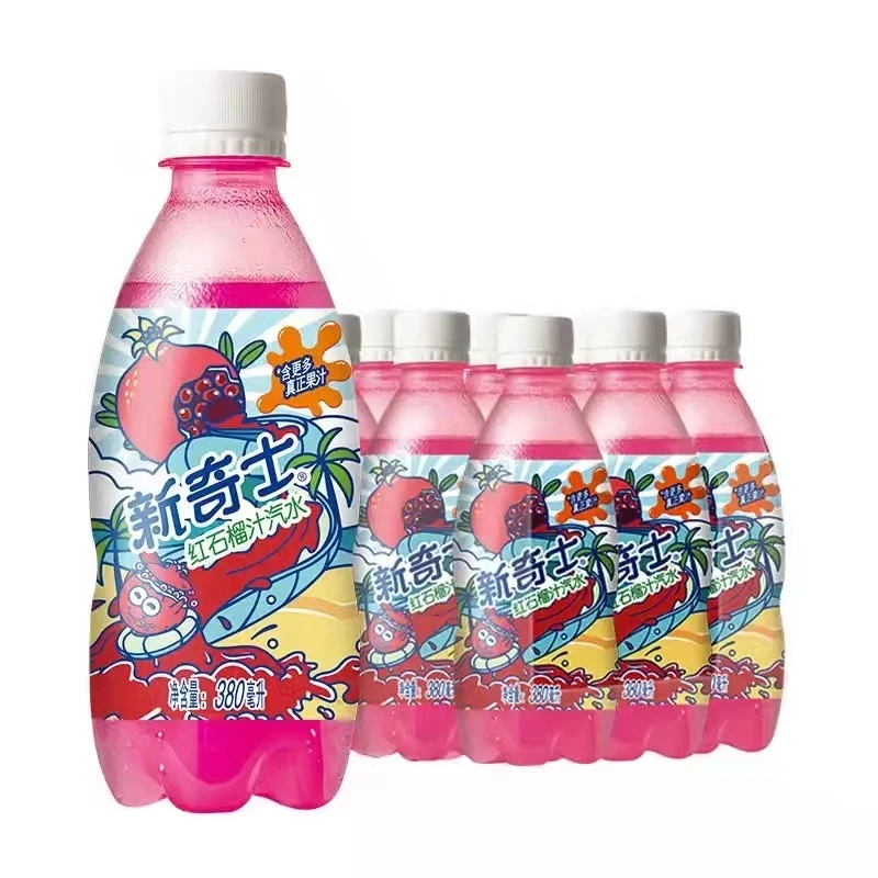380ml*15 wholesale sunkist exotic drinks  fruity multi-flavored drinks popular soft drinks