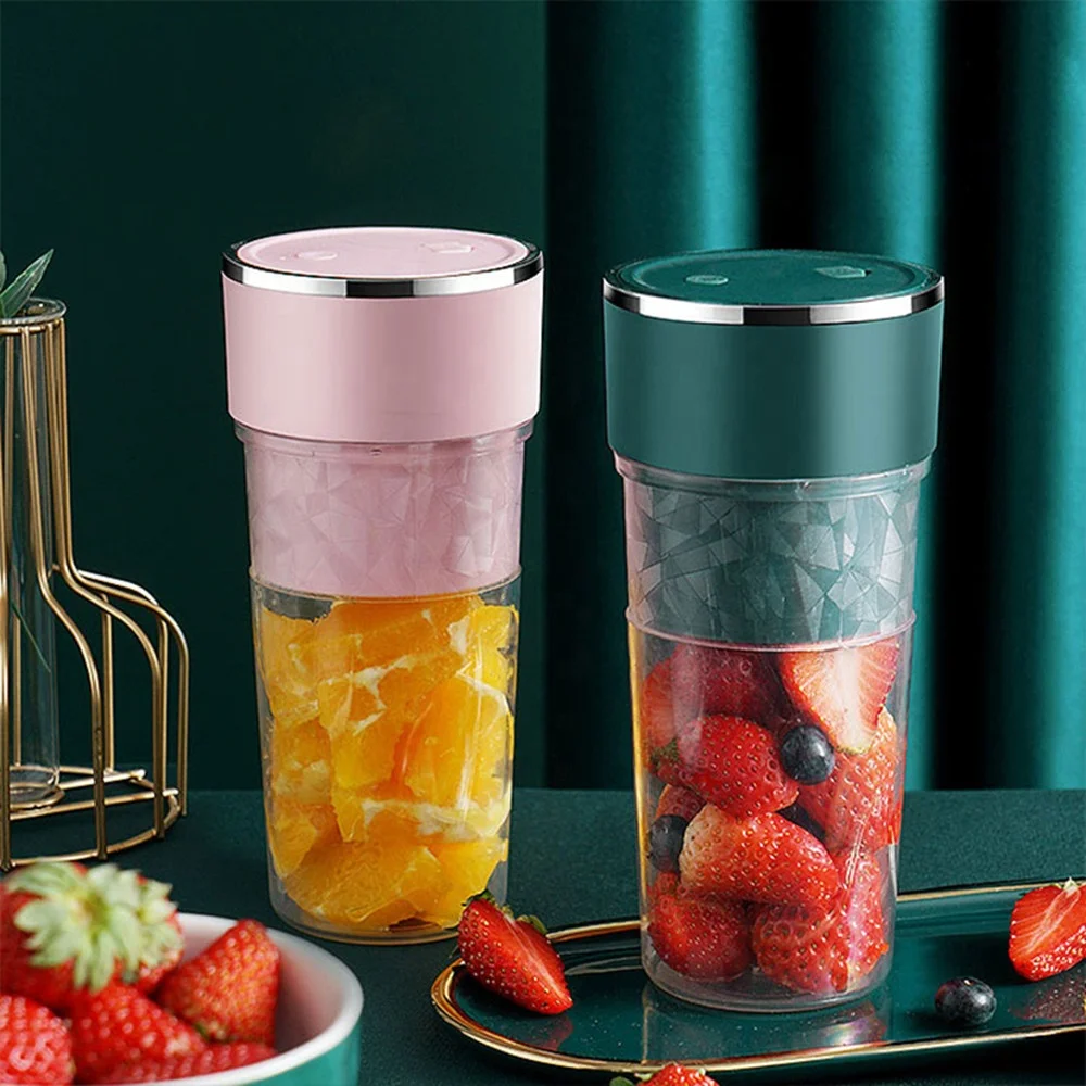 2023 Hot Sale Portable Electric Fruit Juicer Usb Rechargeable Kitchen Blender Blender Fruit Blender Mini Smoothie Juicer Cup