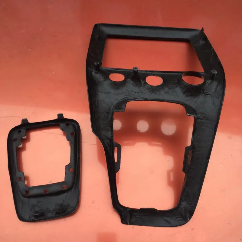 For silvia S15 OEM RHD Radio & Gear Surround Console Replacement (2pcs/set) carbon fiber