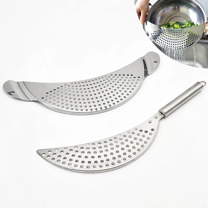 Stainless Steel Vegetable Collapsible Sink Colanders And Strainers Basket