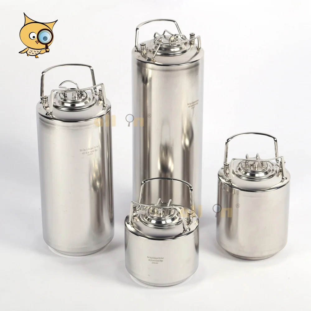 ALL IN Factory Supplier Pepsi Keg 1.75Gal Corny Keg Stainless Steel Ball Lock Disconnect 6L Cornelius Keg for Homebrew Soda Beer
