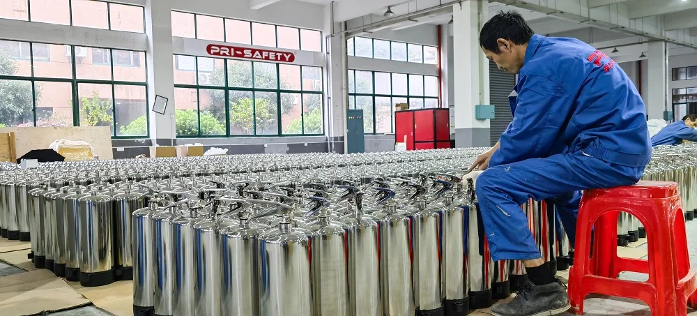 Coldfire AFFF3%  Portable Fire Extinguisher Stainless Steel Cylinder