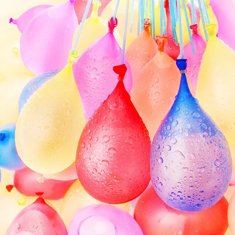 111pcs Interactive Summer Toys Bomb  Party Magic Water Balls Easy Quick Fill Bomb Water Balloons for Outdoor