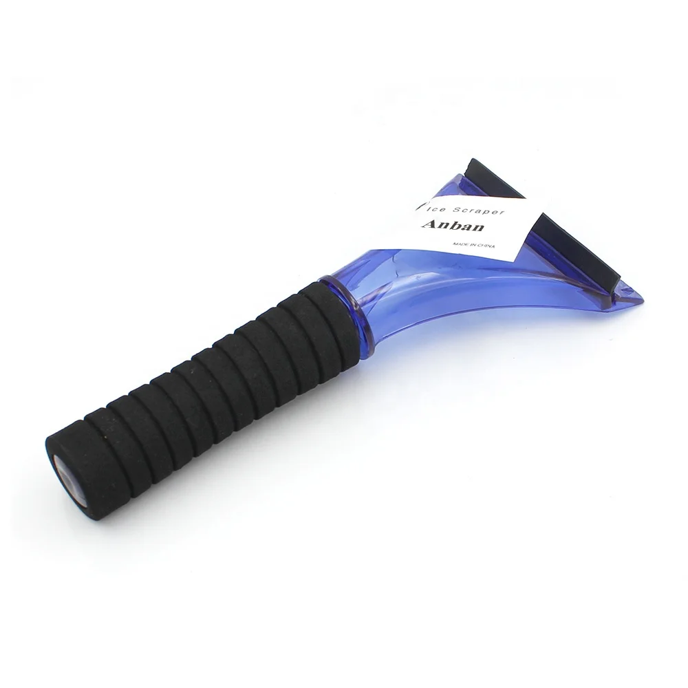 
Factory Supply Car Window Plastic Snow Tools Ice Scraper Blue Snow Shovel 