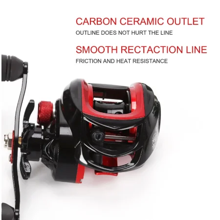 
8KG Fishing Reel 7.2:1 Bait Casting Reel Line Spool Saltwater Aluminium Freshwater Area 18 Bearings Fishing 