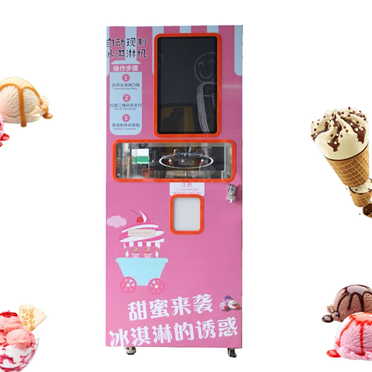 Nayax Payment Way automatic soft ice cream vending machine ice vending machine for sale vending machine coin acceptor