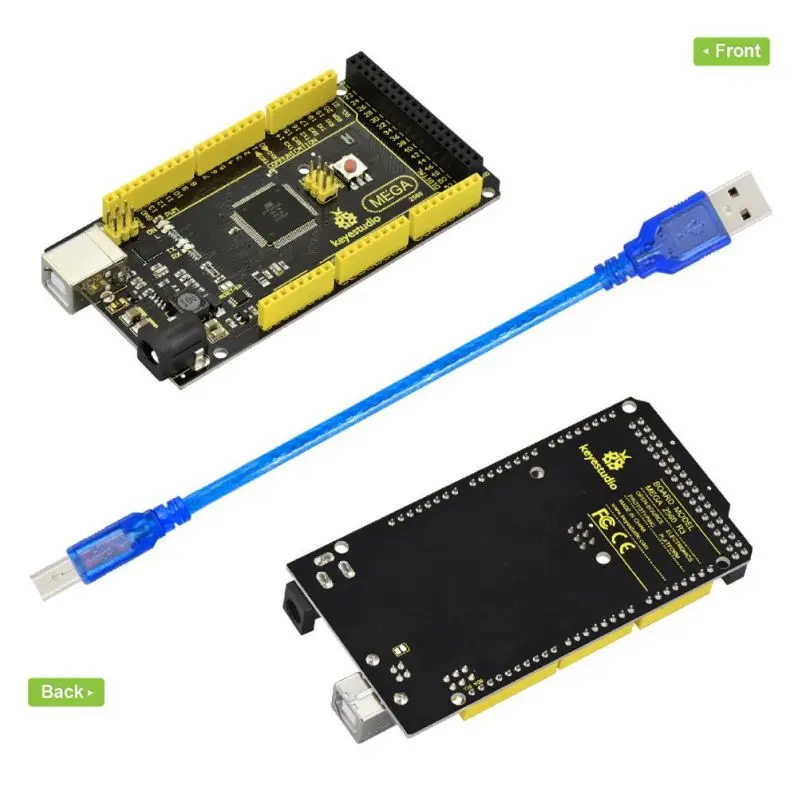  Keyestudio ATMEGA2560-16AU Mega 2560 R3 Расширенная плата для Arduino 