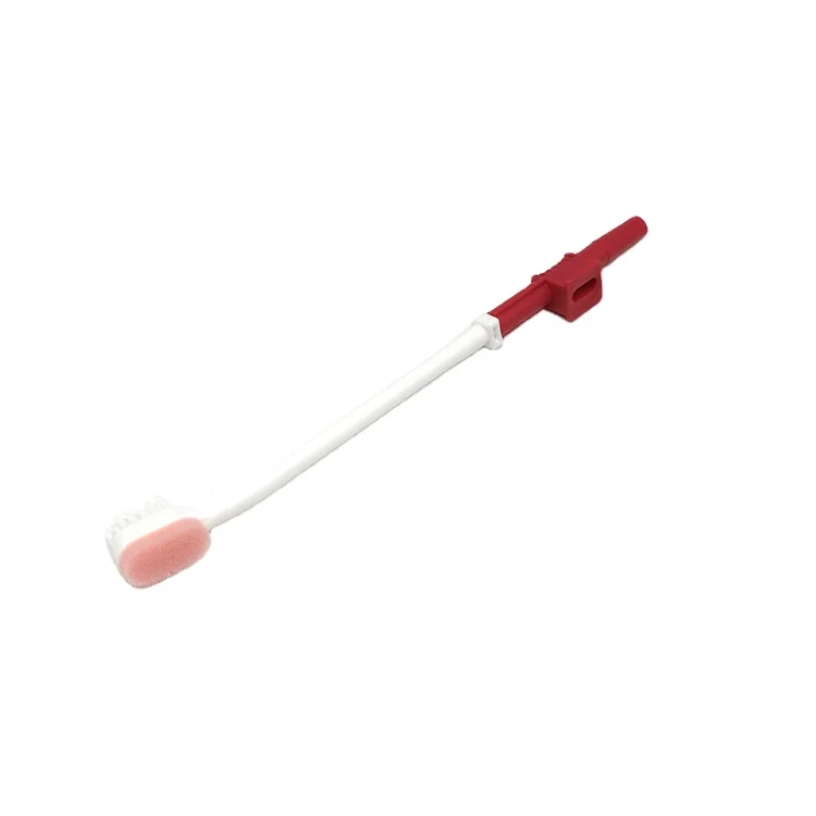 Ruide K4 New Design Medical Foam Cleaning Suction Swab ICU Disposable medical sterile foam Toothbrush