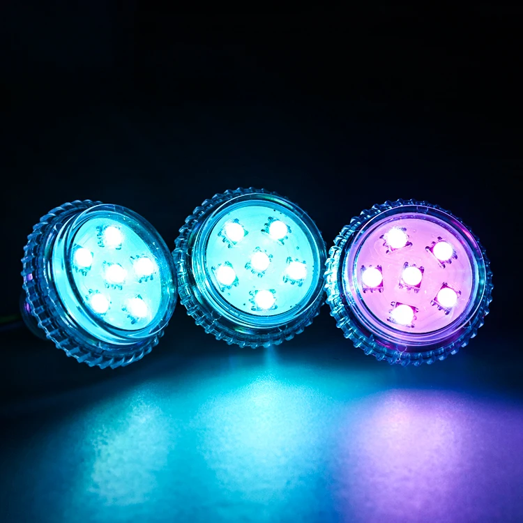 35mm DC12V 6 leds smd 5050 ws2811 UCS1903 20mm hole waterproof amusement park products rgb led pixel led light