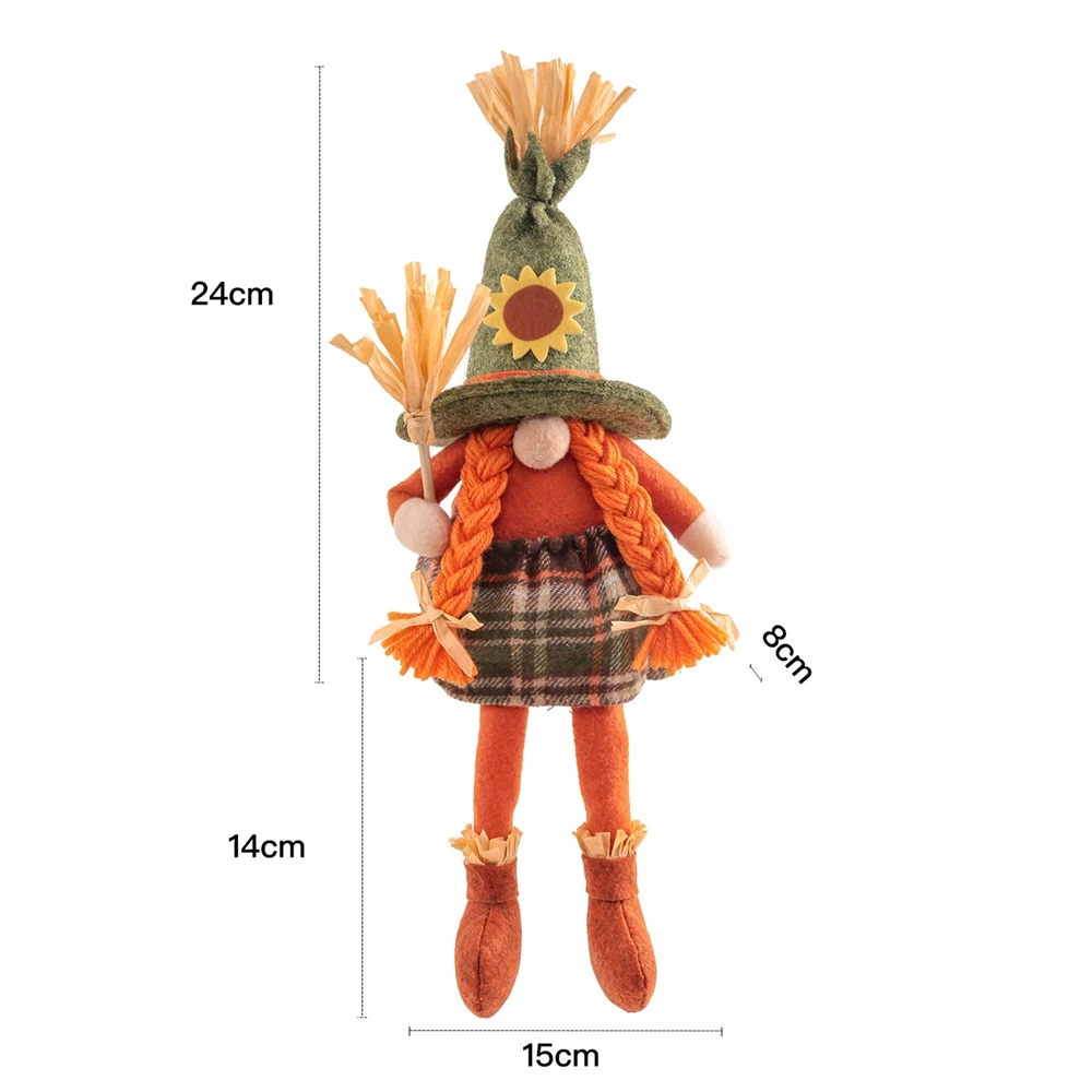 Factory Wholesale Northlight Long Beards Faceless Gnomes Plush Christmas Toys With Long Legs